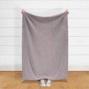 Small scale // Caterpillar vertical stripes // black white and linen textured pastel pink