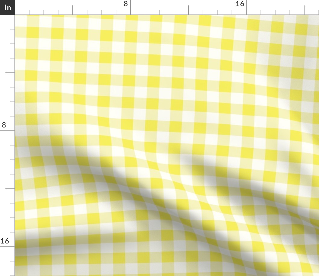 Yellow Gingham | Medium