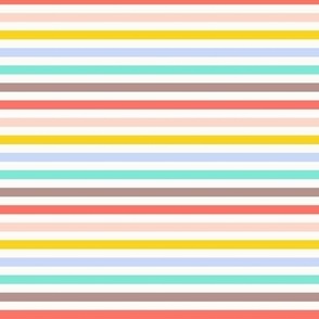 Fun Bright Colorful Stripes | Rainbow Stripes | Summer Stripes 
