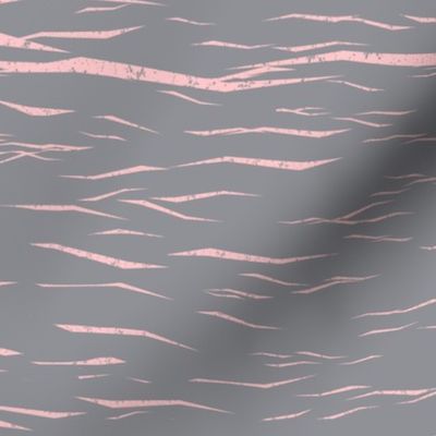 Pink waves on grey