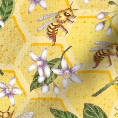 Honey Bee Teamwork-M