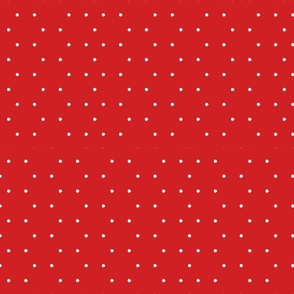 White Dots on Red