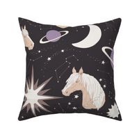 Horses and Planets - Large - Dark Grey