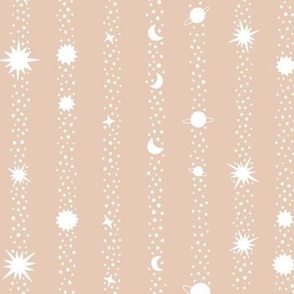 Planets and Dots - Large - Peach 