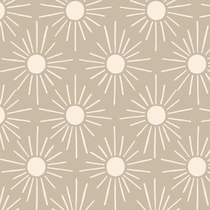 Sunny Geo-Taupe-Medium-Hufton Studio