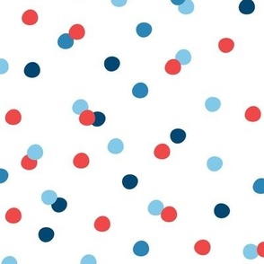 Red, White, and Blue Confetti (Large Scale)