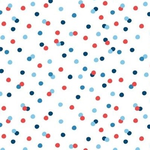 Red, White, and Blue Confetti (Small Scale)