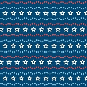 Patriotic Star Stripes (Small Scale)