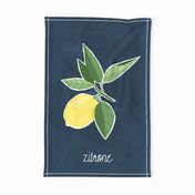 Lemon Citrus Teatowel | mix and match with other items from the Amalfi Collection