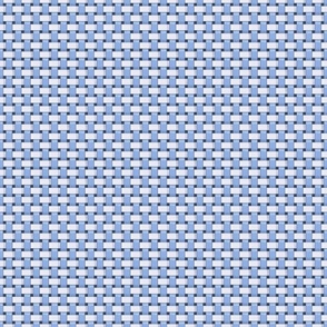 Light blue and gray basket weave 2x2