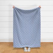 Light blue and gray basket weave 6x6
