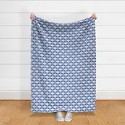 Light blue and gray basket weave 8x8