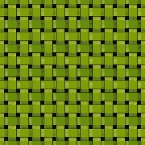 Olive basket weave 6x6