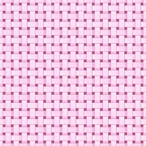 Light pink basket weave 4x4