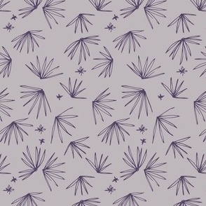 palms purple dove