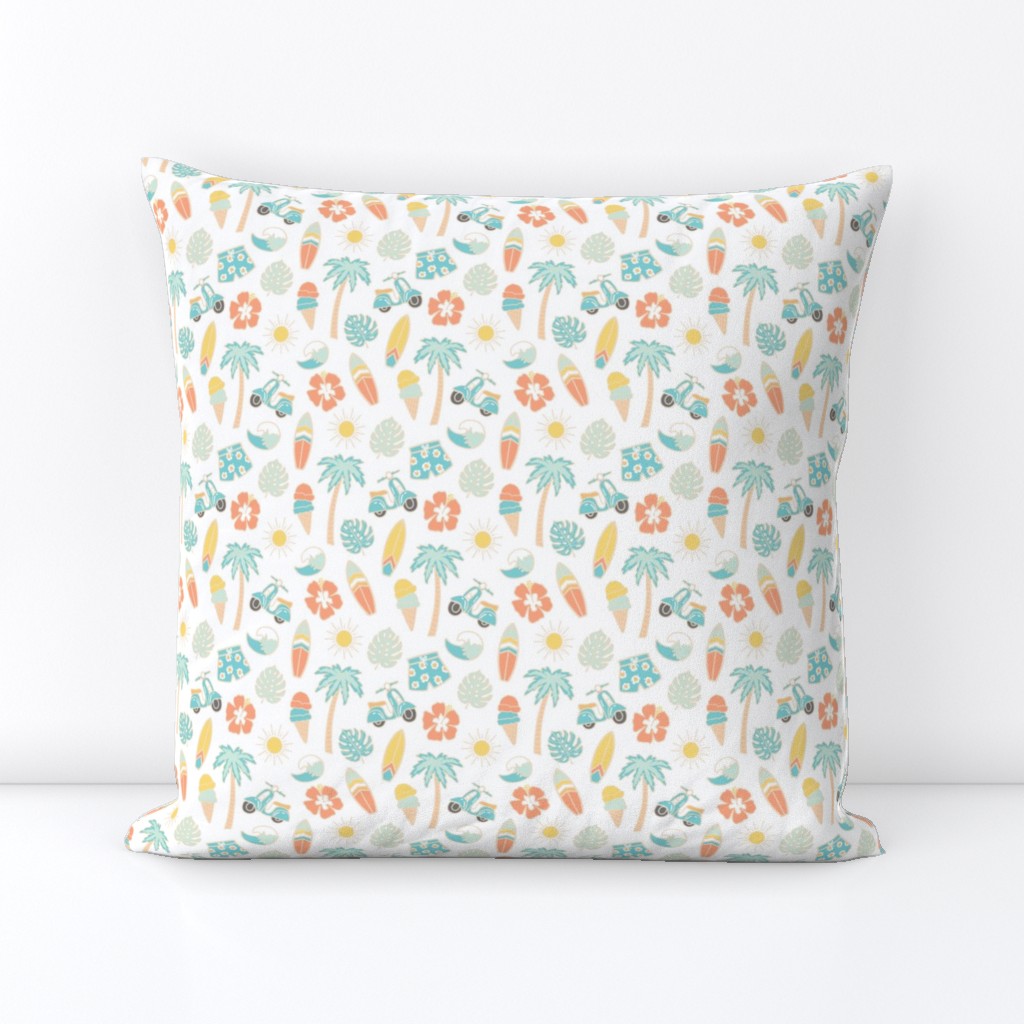 Tropical Summer (small/blue)