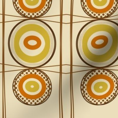 Mid Century Bullseye