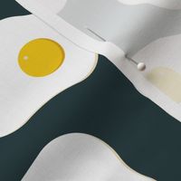 fried eggs - RAL 6004