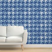 classic_houndstooth_rustic_handprinted_blockprint in denim blue shades