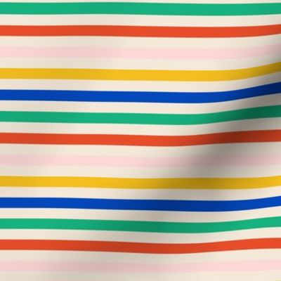 Rainbow Stripes Horizontal, striped, kids, fashion, clothing, unisex