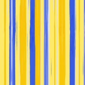 Blue and yellow stripes - yellow
