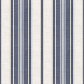 Classic Stripes (Blue) - Medium Scale