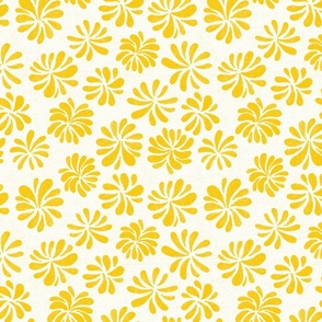 Color Pop Floral - Yellow Mustard