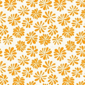 Color Pop Floral - Orange Citrus