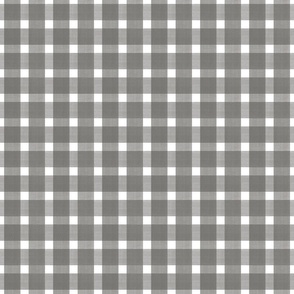 gingham small - charcoal 