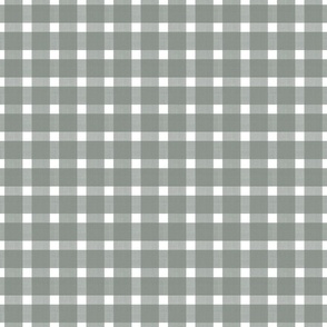 gingham small - sage 