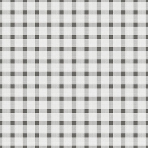 gingham small reverse - charcoal