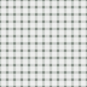 gingham small reverse - sage