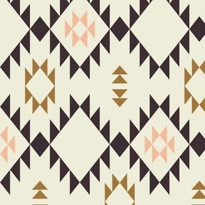 Navajo - Golden Brown Pink - Vertical