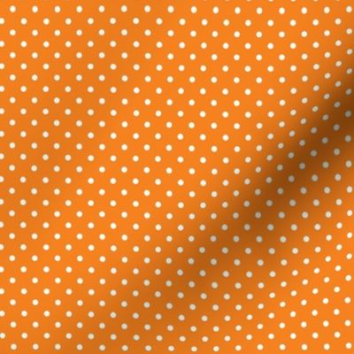 Bright Orange and Grey Mini dot 2