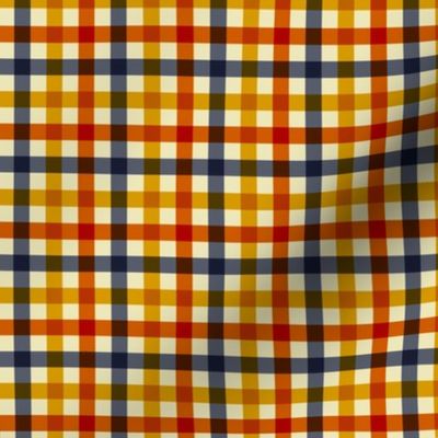 Three Colors Gingham, Sunshine, Medium 