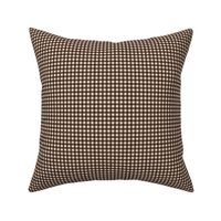 Brown Gingham, Small Repeat