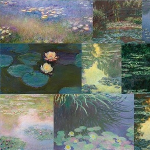 Monet's Waterlilies Quilt