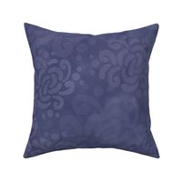 Funky Floral: Indigo