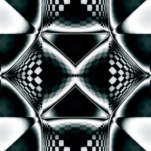  Abstract Optical Illusion Checkers