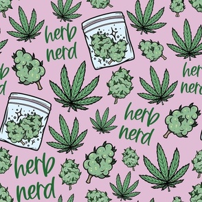 herb nerd pink