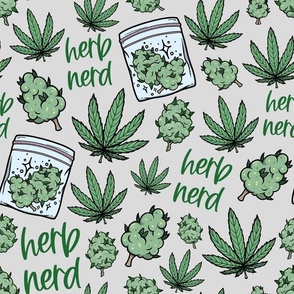herb nerd pale grey