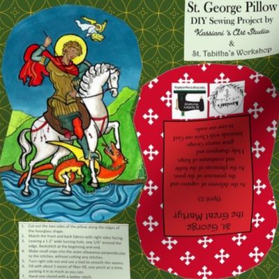 Mini St George Pillow