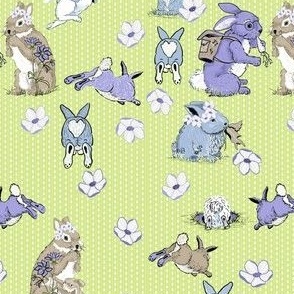 Cheerful Hop-timist Rabbits 