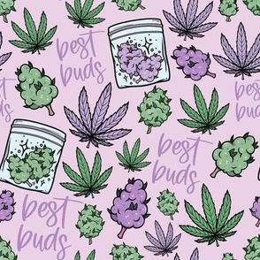 small print best buds pink