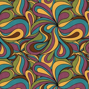 Retro Swirls