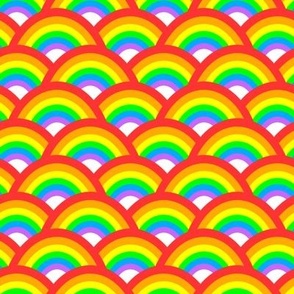 Rainbow Fabric - Large Print