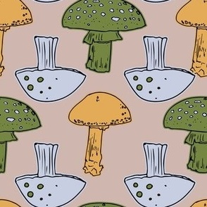 Mushrooms march-