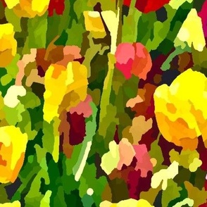 Bright Tulips Medium