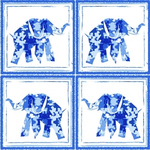 blue elephant