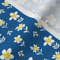 Ukraine Floral in Blue and Yellow